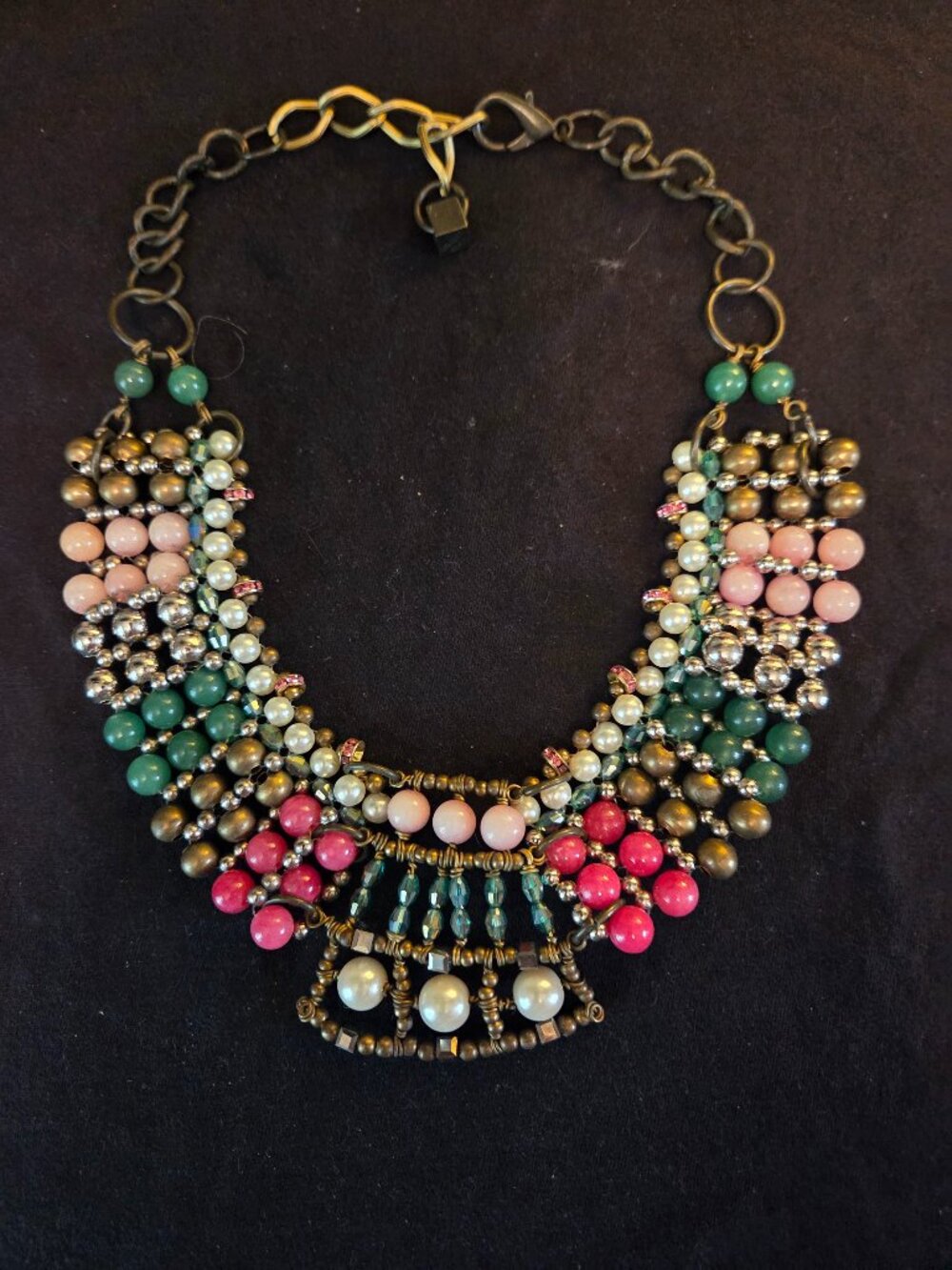Anthropologie Pam Hiran Bib Statement Necklace
